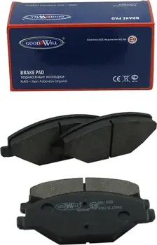 колодки тормозные дисковые передние комплект (Goodwill). Артикул 1090F