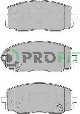 Тормозные колодки Profit. Артикул 5000-1783