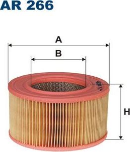 Воздушный фильтр Filtron. Артикул AR 266