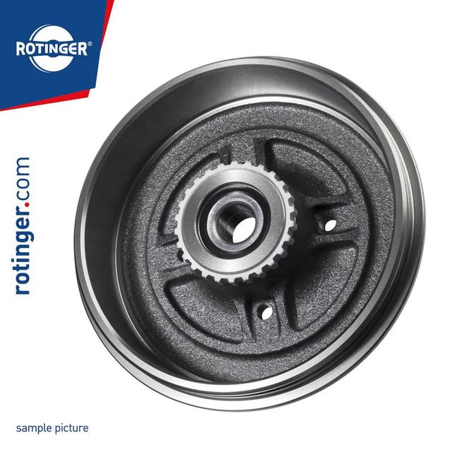 Тормозной барабан Rotinger задний для Renault Clio II 1998-2013. Артикул RT 6655BS