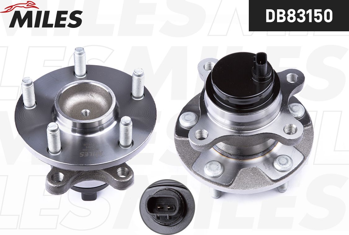 Ступица колеса с интегрированным подшипником Miles. Артикул DB83150