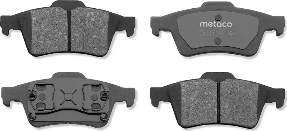 Колодки тормозные RENAULT/NISSAN PRIMERA/LAGUNA 01- задн. (Metaco). Артикул 3010032
