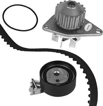 Помпа (водяной насос) с комплектом ремня ГРМ Graf для Citroen C2 2003-2009. Артикул KP837-1