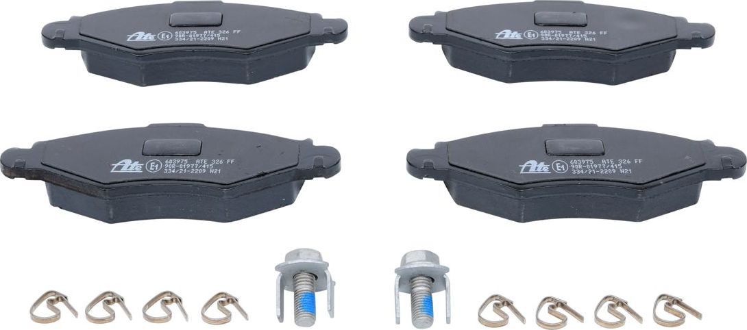 Тормозные колодки ATE. Артикул 13.0460-3975.2