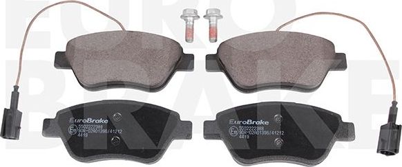 Тормозные колодки Eurobrake передние для Citroen Nemo I 2010-2015. Артикул 5502222388