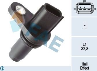 Датчик положения коленвала FAE. Артикул 79437