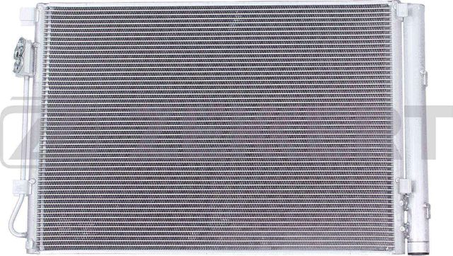 Радиатор кондиционера (конденсатор) Zekkert (алюминий) для Hyundai Solaris I 2010-2017. Артикул MK-3023