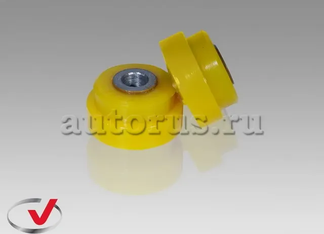 Сайлентблок Полиуретановый (сборный из 2х ед) плавающий задней ступицы (под пруж (Vtulka). Артикул 2806037