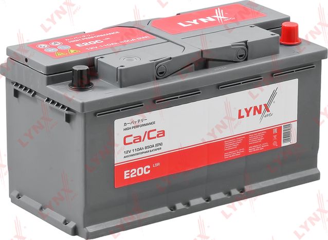 Аккумулятор 110 Ah, 850 A, обратная, 351X174X189 (Lynxauto) Lynxauto. Артикул E20C