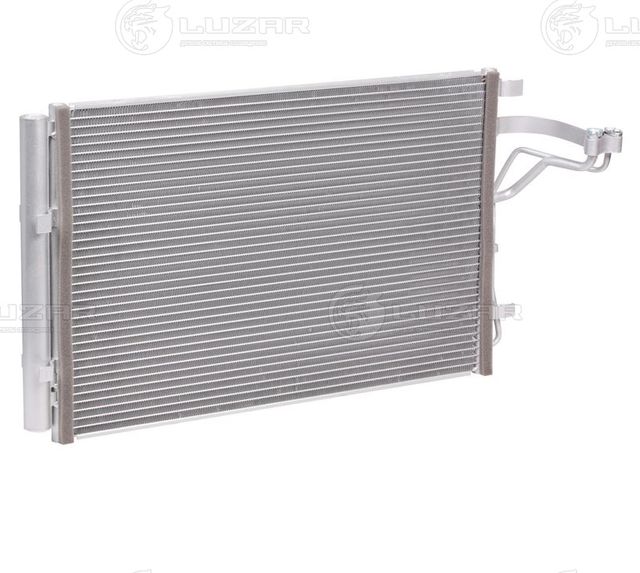 Радиатор кондиционера (конденсатор) Luzar для Kia Soul II 2014-2019. Артикул LRAC 0819