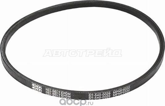 Ремень клиновой 13x0860 TOYOTA 2LT, 3L DynaToyoA (SAT). Артикул ST5400029