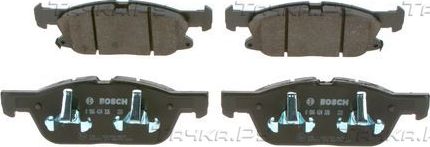 Тормозные колодки Bosch (Low-Metallic) передние для Ford Edge II 2015-2026. Артикул 0 986 424 326