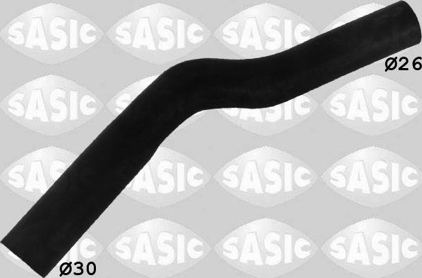 Патрубок радиатора (системы охлаждения) Sasic правый верхний для Ford Fiesta IV 1995-2003. Артикул 3406112