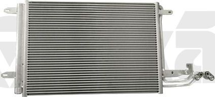 Радиатор кондиционера (конденсатор) Vika. Артикул 28200006001