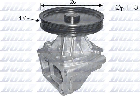 Помпа (водяной насос) Dolz. Артикул S146