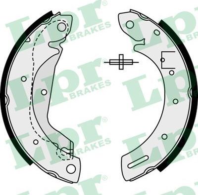 Тормозные колодки LPR. Артикул 08500