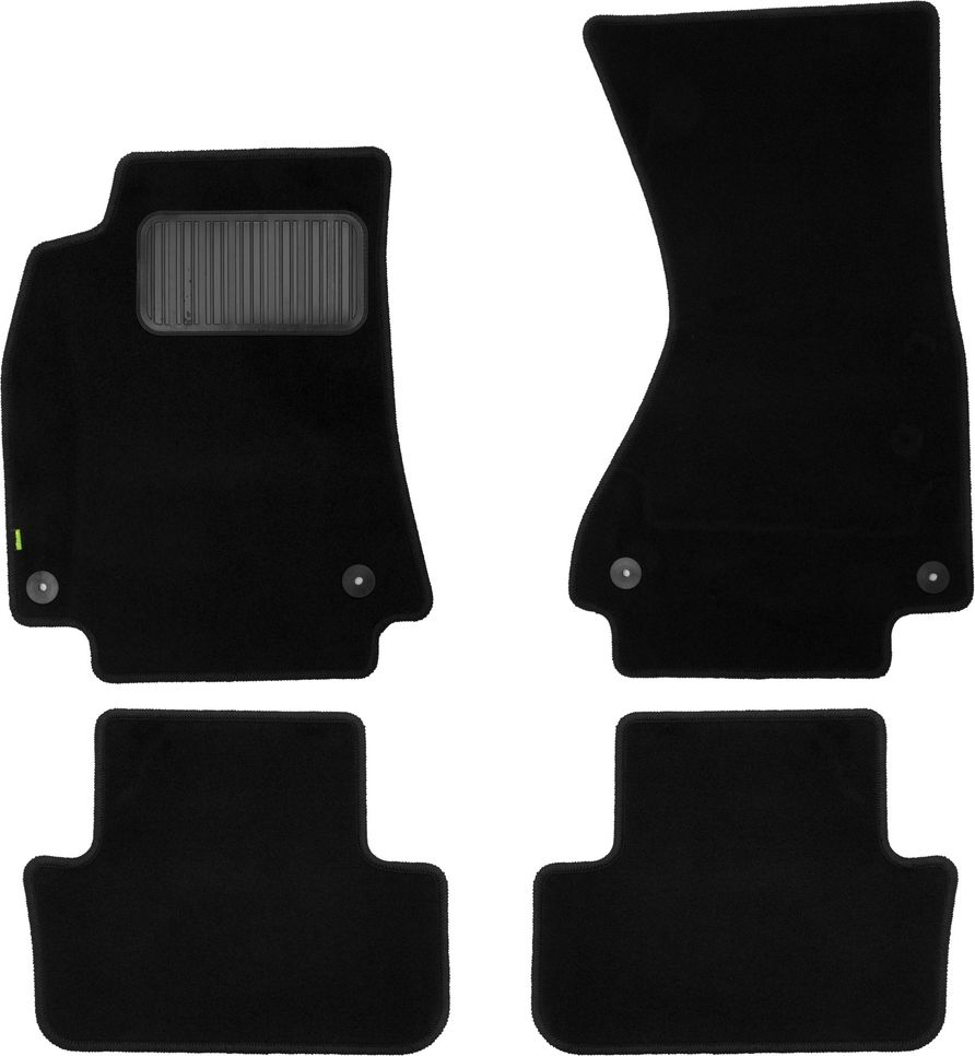 Коврики Klever Standard для салона Audi A4 B8 АКПП седан 2007-2015. Артикул KLEVER020412101210kh