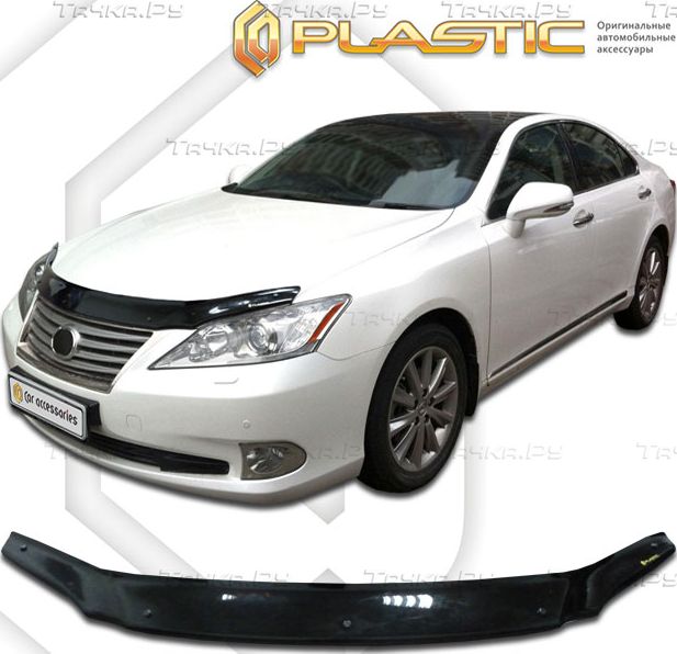 Дефлектор СА Пластик для капота (Classic черный) Lexus ES 2006-2012. Артикул 2010010112271