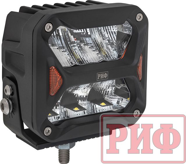 Фара светодиодная водительского света РИФ 107x102x86 мм 60W LED. Артикул W0460D-P9