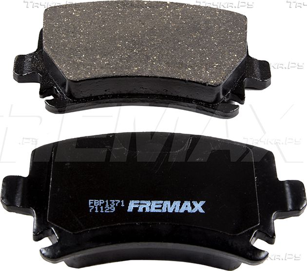 Тормозные колодки Fremax задние для Volkswagen Scirocco III 2008-2017. Артикул FBP-1371