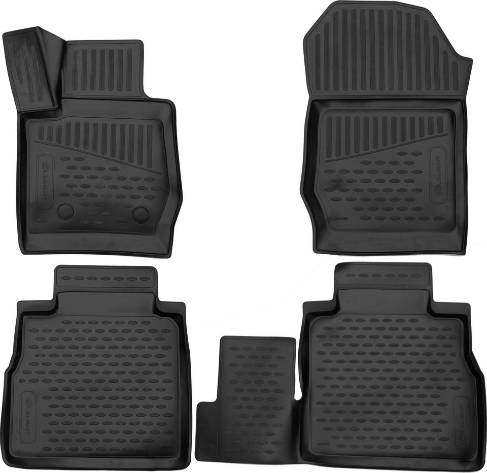 Коврики 3D Element для салона Haval Poer 2020-2026. Артикул ELEMENT3DA0N088210k