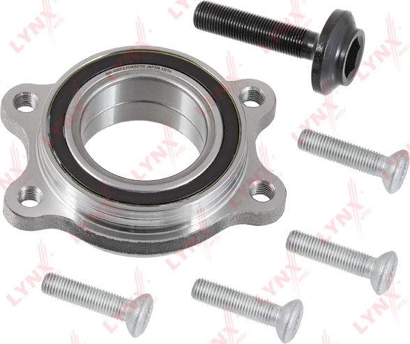 Ступичный подшипник (комплект) LYNXauto передний/задний для Audi A4 allroad IV (B8) 2009-2016. Артикул WB-1002