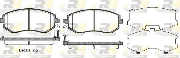Тормозные колодки RoadHouse. Артикул 2951.04