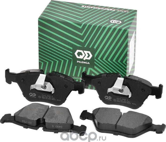 Колодки тормозные дисковые передние (Pilenga). Артикул FDP3493S