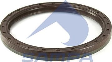 Сальник коленвала Sampa (FPM (Fluor-Kautschuk)). Артикул 031.282