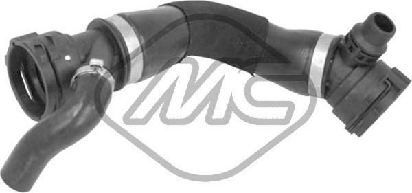 Патрубок радиатора (системы охлаждения) Metalcaucho. Артикул 94484