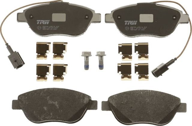 Тормозные колодки TRW COTEC передние для Fiat Multipla I 1999-2010. Артикул GDB1829