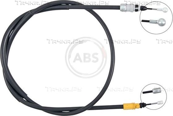 Трос ручника (тросик ручного тормоза) ABS. Артикул K14045