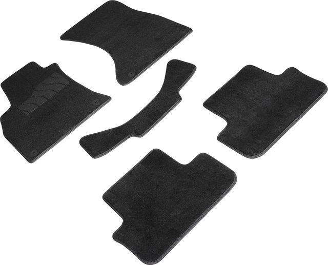 Коврики текстильные Seintex на нескользящей основе для салона Audi A5 I 2008-2016. Артикул 88666