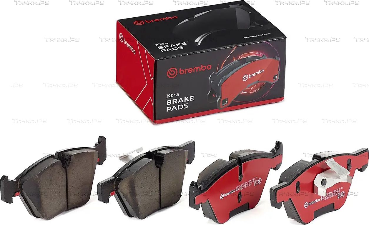 Тормозные колодки Brembo XTRA передние для BMW X1 I (E84) 2009-2012. Артикул P 06 036X