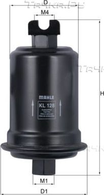 Топливный фильтр Mahle для Mitsubishi Space Runner I 1991-1999. Артикул KL 128