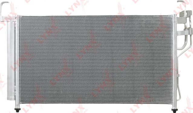 Радиатор кондиционера (конденсатор) LYNXauto для Hyundai H-1 II 2008-2026. Артикул RC-0059
