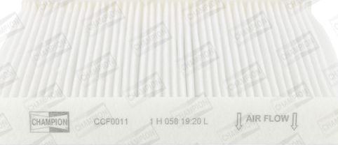Салонный фильтр Champion. Артикул CCF0011