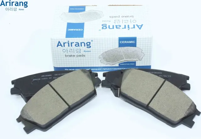 Колодка дискового тормоза перед (Arirang). Артикул ARG281093
