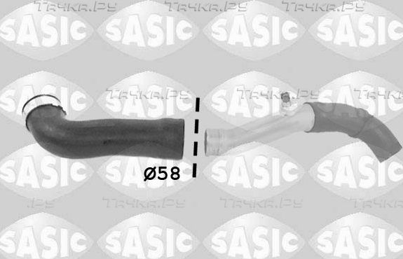 Патрубок интеркулера Sasic. Артикул 3336053
