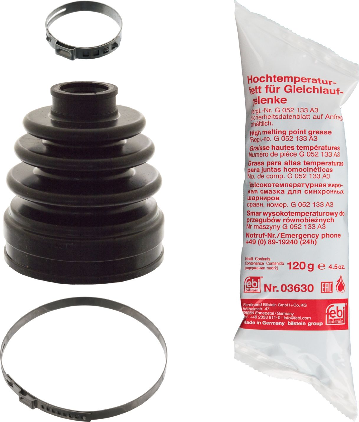 Пыльник ШРУСа внутренний Febi Bilstein (резина). Артикул 101857