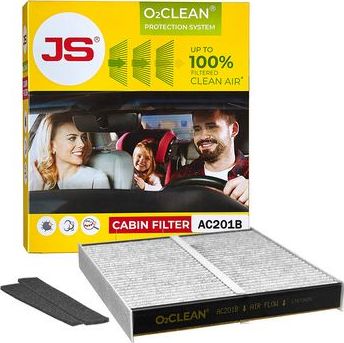 Салонный фильтр JS Asakashi. Артикул AC201B
