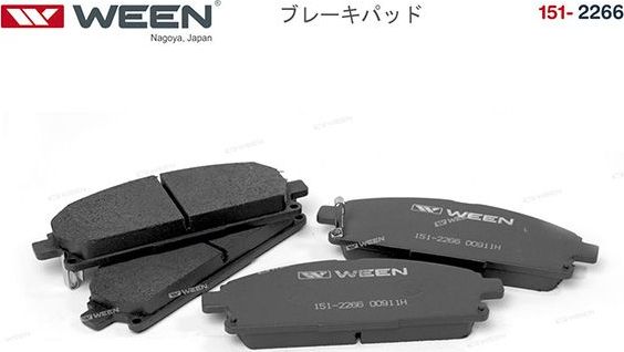 Тормозные колодки WEEN. Артикул 151-2266