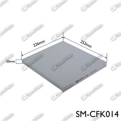 Салонный фильтр SpeedMate. Артикул SM-CFK014