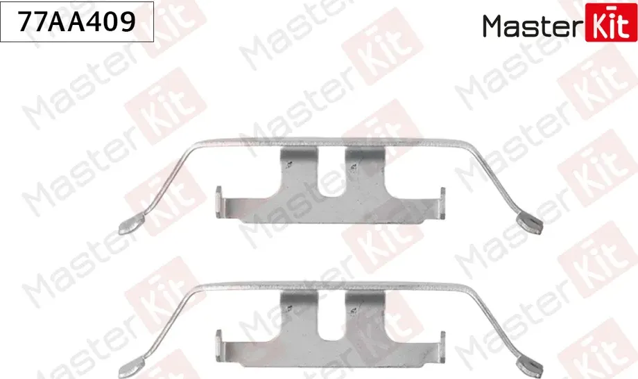 Комплект установочный тормозных колодок BMW 1 (F20) 2010 (Master KIT). Артикул 77AA409