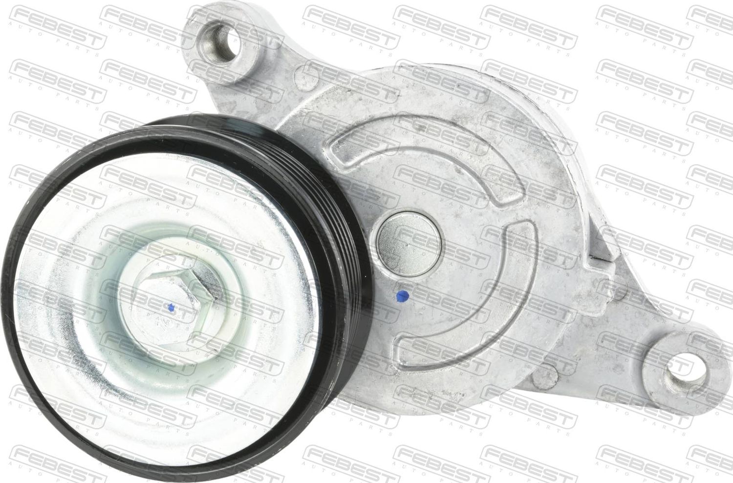 Натяжной ролик (натяжитель) приводного клинового зубчатого ремня Febest. Артикул 0590-Z6