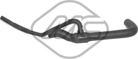 Патрубок радиатора (системы охлаждения) Metalcaucho. Артикул 08495