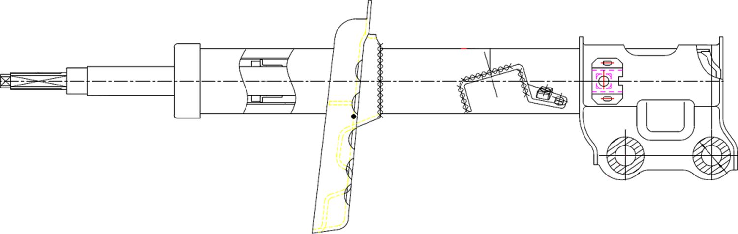 Амортизатор CTR. Артикул GY1461G