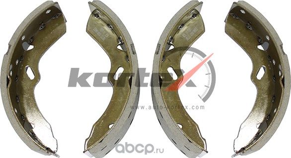 Тормозные колодки барабанные HYUNDAI HD45/HD46/HD65/HD72/HD78 (Груз/Комм) (Kortex). Артикул KS004