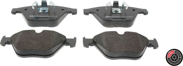 Тормозные колодки Ferodo Premier Eco Friction передние для BMW X1 I (E84) 2009-2015. Артикул FDB4191