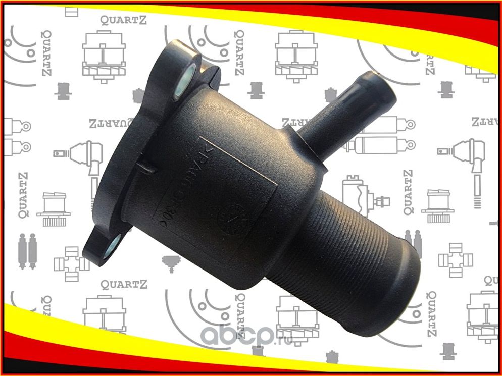 Корпус термостата (пластик) DACIA, RENAULT (Quartz). Артикул QZ8200561420